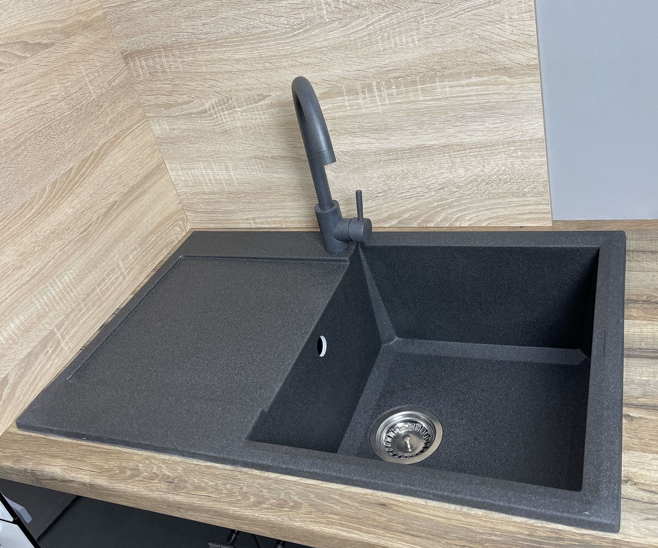 в продаже Кухонная мойка Adamant Horizon 780x495x230мм графит (182496901513) - фото 3