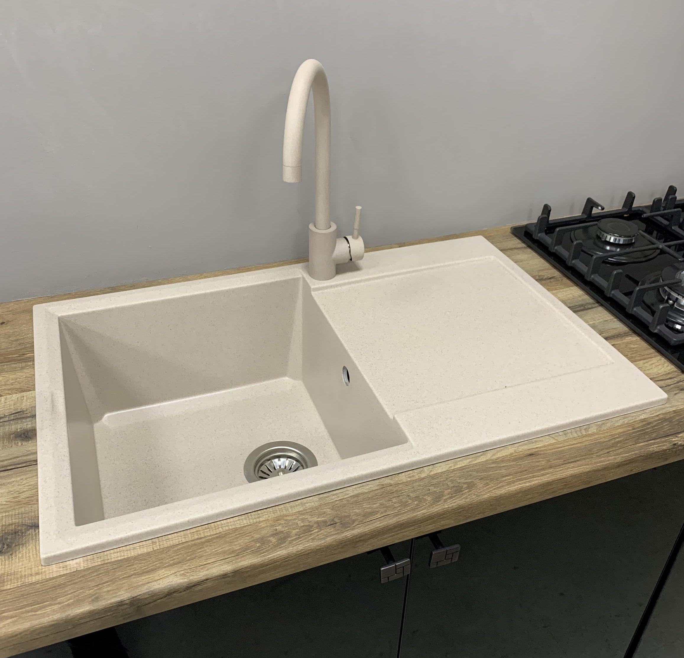 в продажу Кухонна мийка Adamant Horizon 780x495x230мм avena (1824296911506) - фото 3