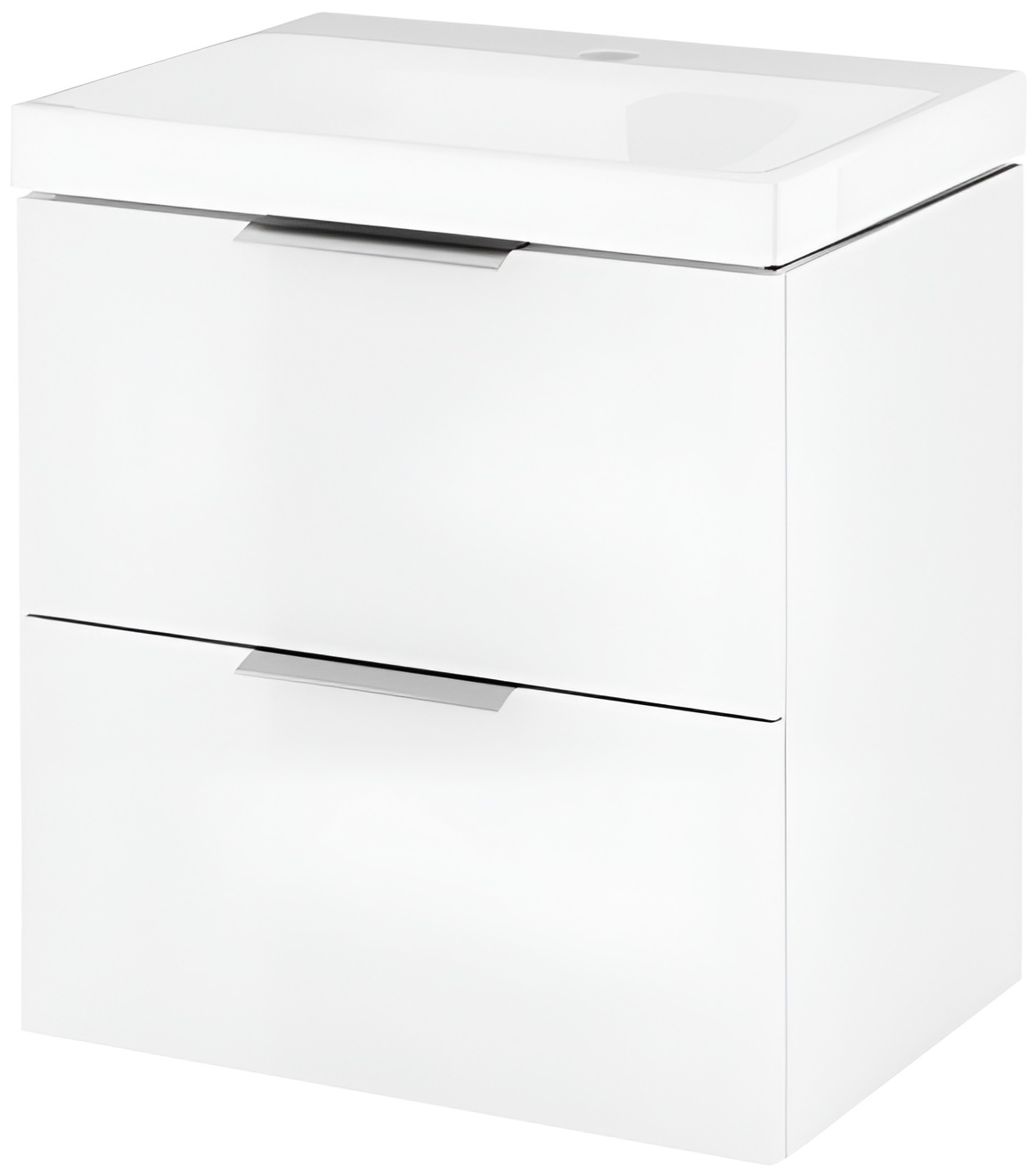 Excellent Blanko 49 см белая, ручки хром (MLEX.6317.K.490.WHCR)