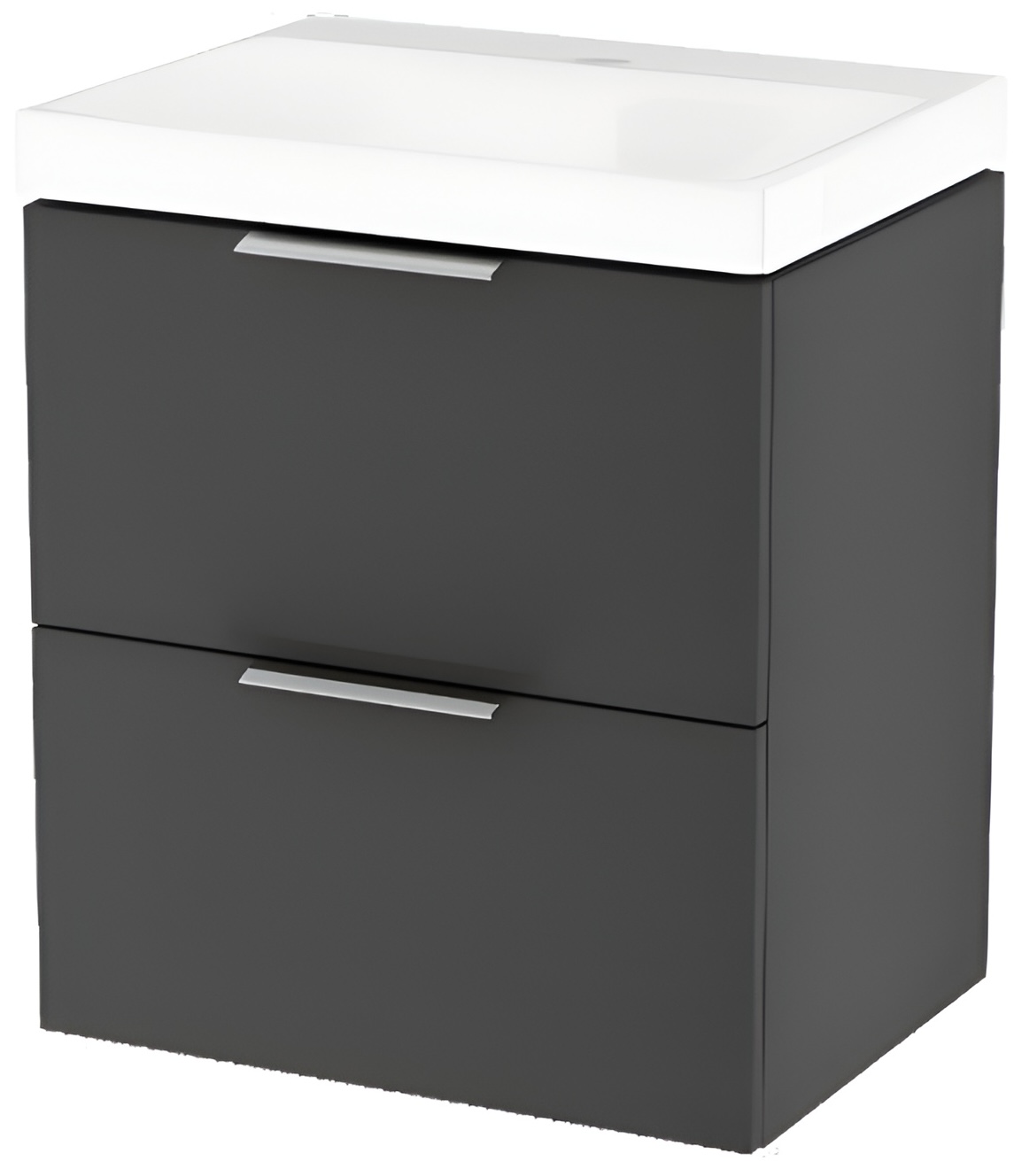 Excellent Blanko 49 см черная, ручки хром (MLEX.6317.K.490.BLCR)