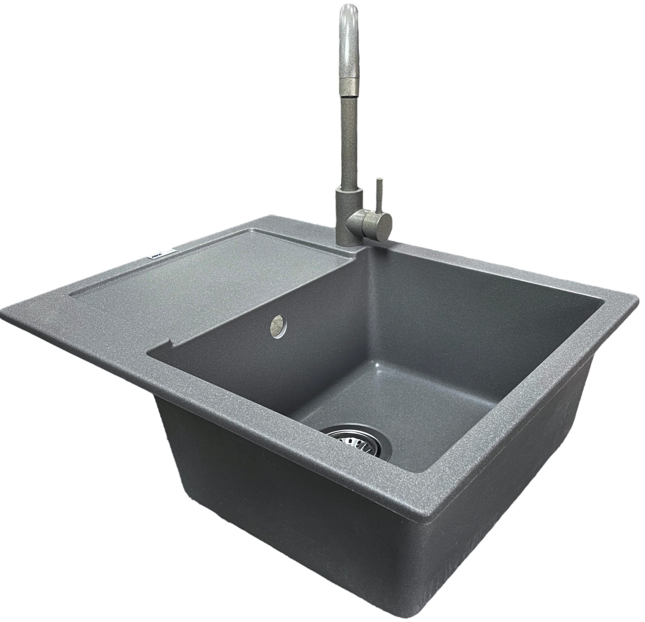 Кухонна мийка Adamant Minima 615x495x200мм сірий (1824296902304)