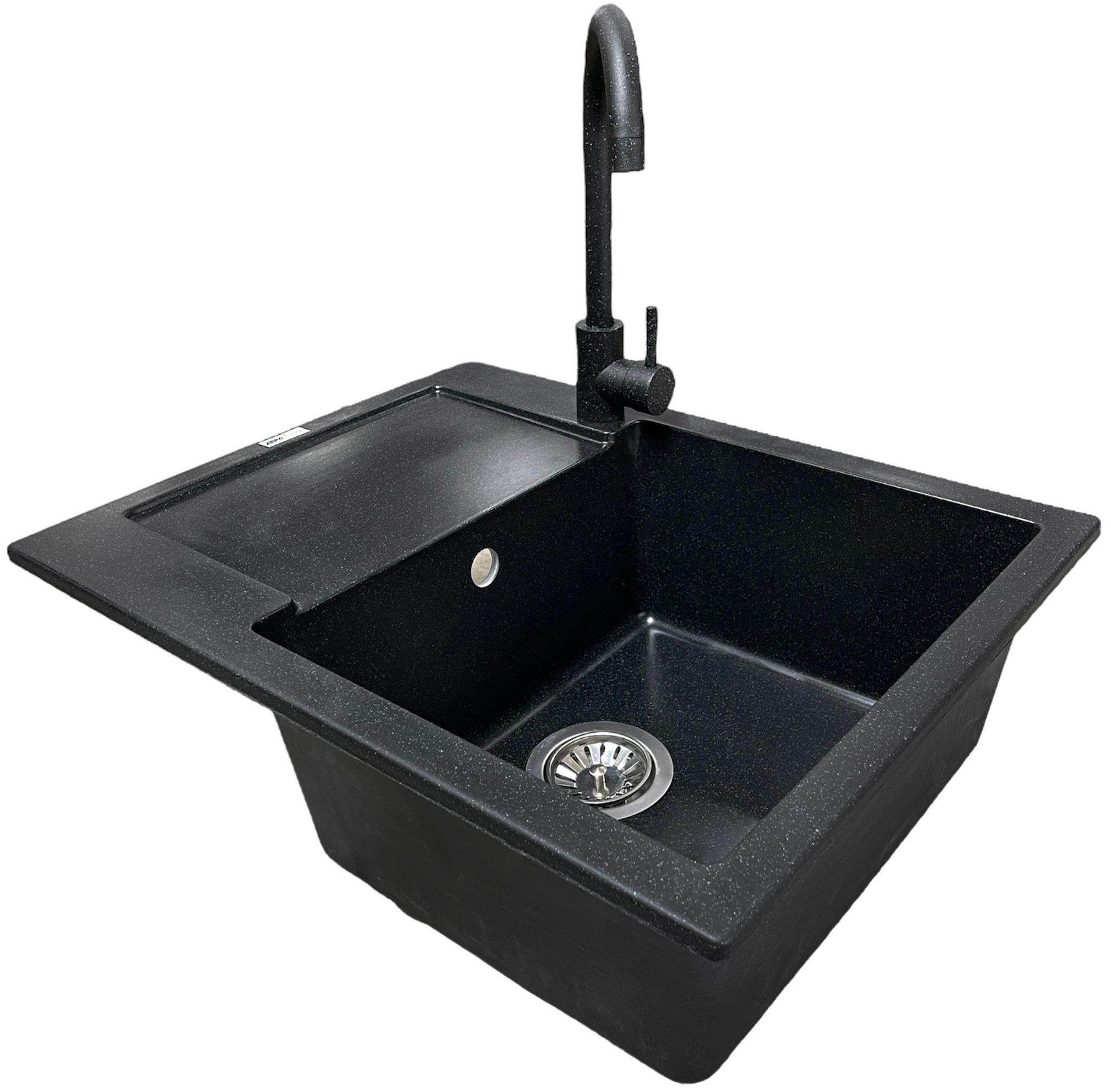 Кухонна мийка Adamant Minimal 615x495x200мм чорний (1824296912303)