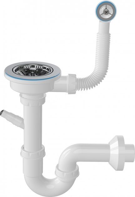 Кухонна мийка Adamant Ovum 615x495x200мм чорний (1824296900403) відгуки - зображення 5