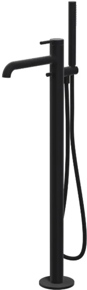 Смеситель для ванной Excellent Delta PI черный (AREX.1254BL)