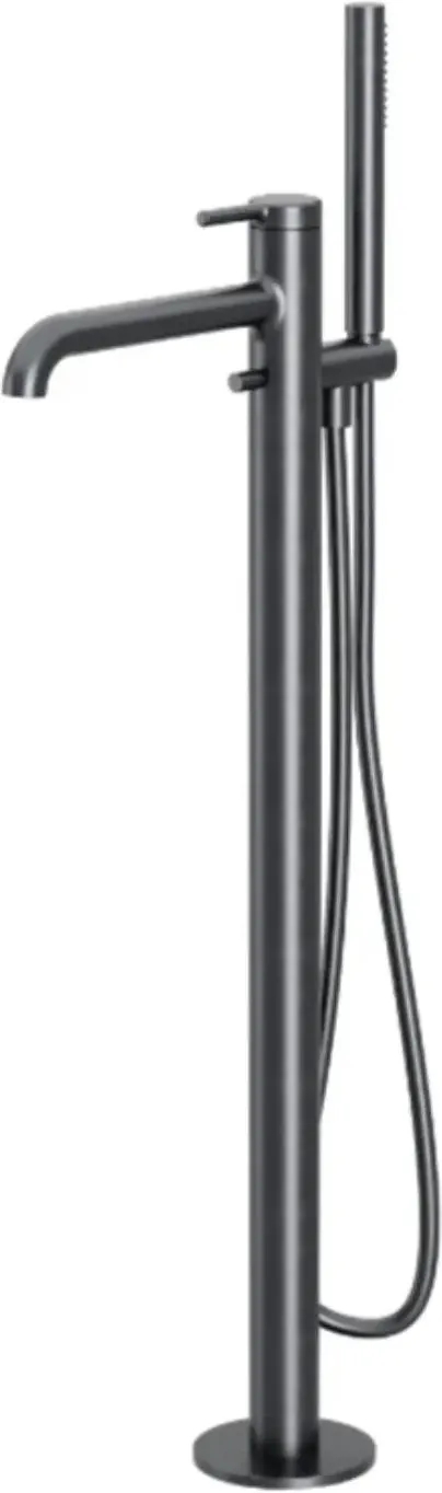 Смеситель для ванной Excellent Delta PI матовый графит (AREX.1254AB)