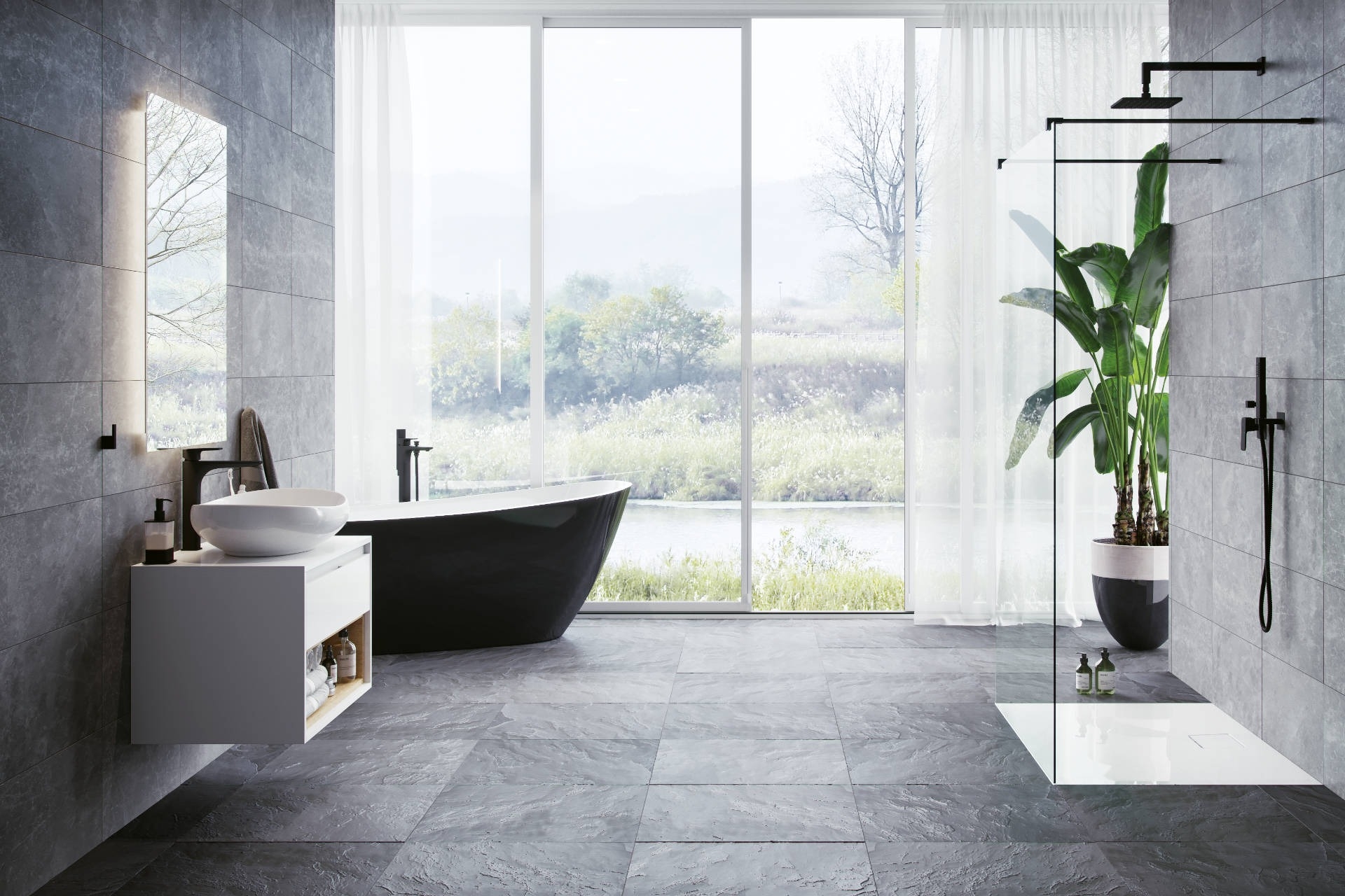 Тумба Excellent Tuto 60 см, белый глянец/дуб (MLEX.0102.600.WHBL) цена 44072 грн - фотография 2