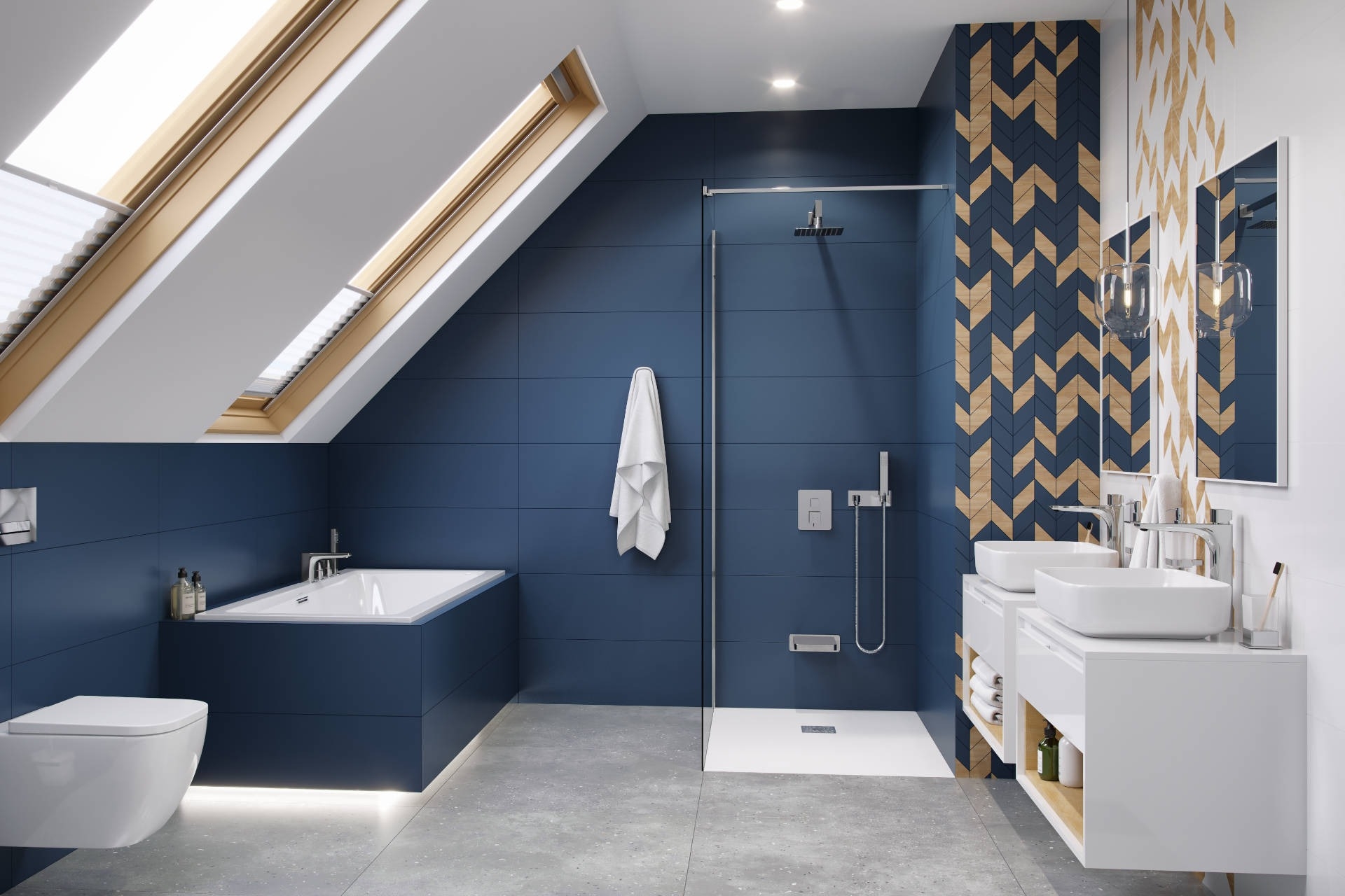 в продаже Тумба Excellent Tuto 60 см, белый глянец/дуб (MLEX.0102.600.WHBL) - фото 3