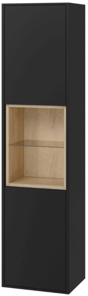 Excellent Tuto 160 см матовый черный/дуб (MLEX.0201.400.BKBL)