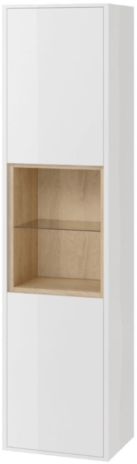 Excellent Tuto 160 см белый глянец/дуб (MLEX.0201.400.WHBL)