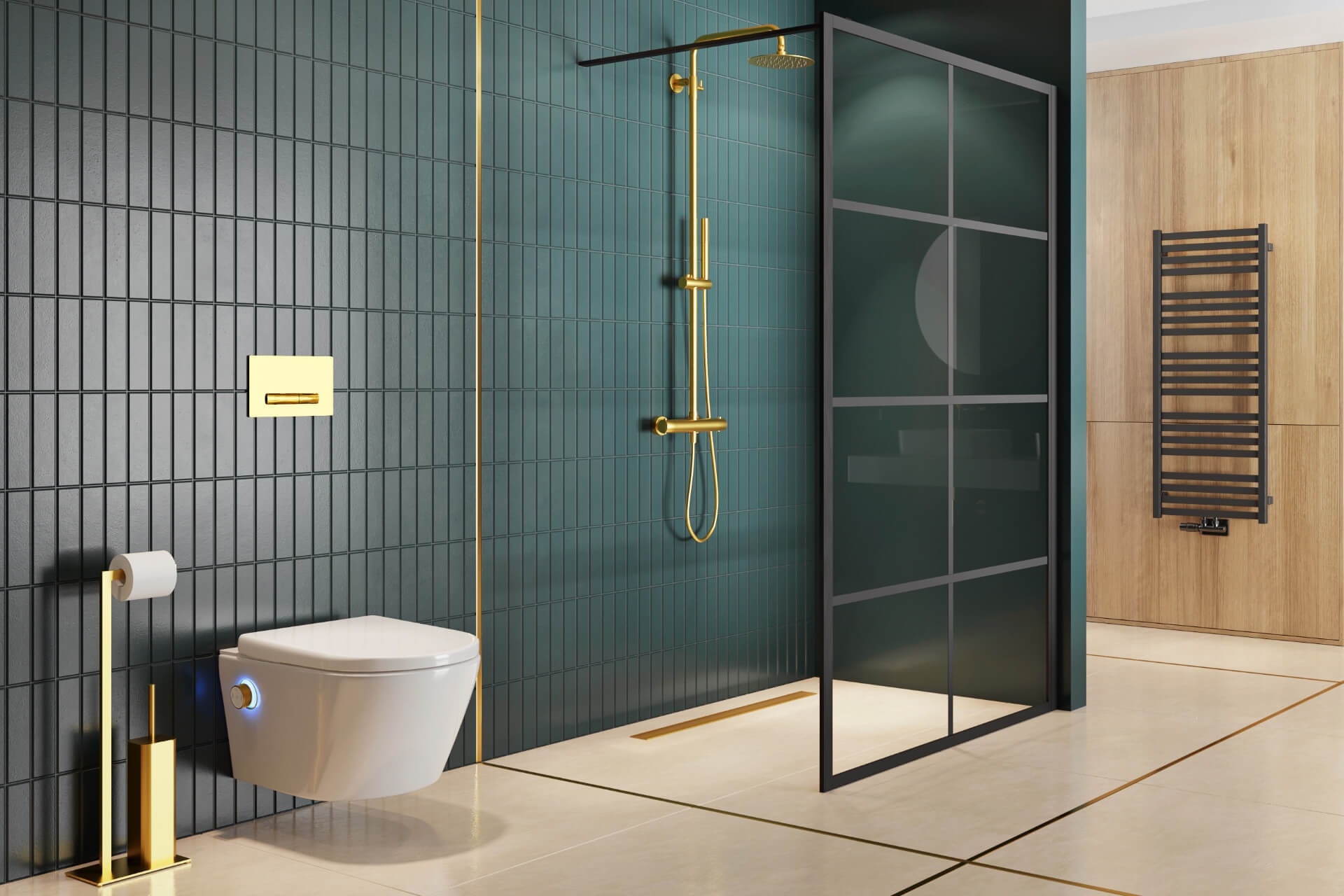 продаём Excellent WALK IN 1000x2000 черная (KAEX.4006.1000.LP) в Украине - фото 4