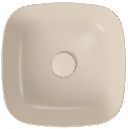 Раковина Cersanit Larga 38 Beige (K677-057/CCWT1001506401) цена 6139 грн - фотография 2