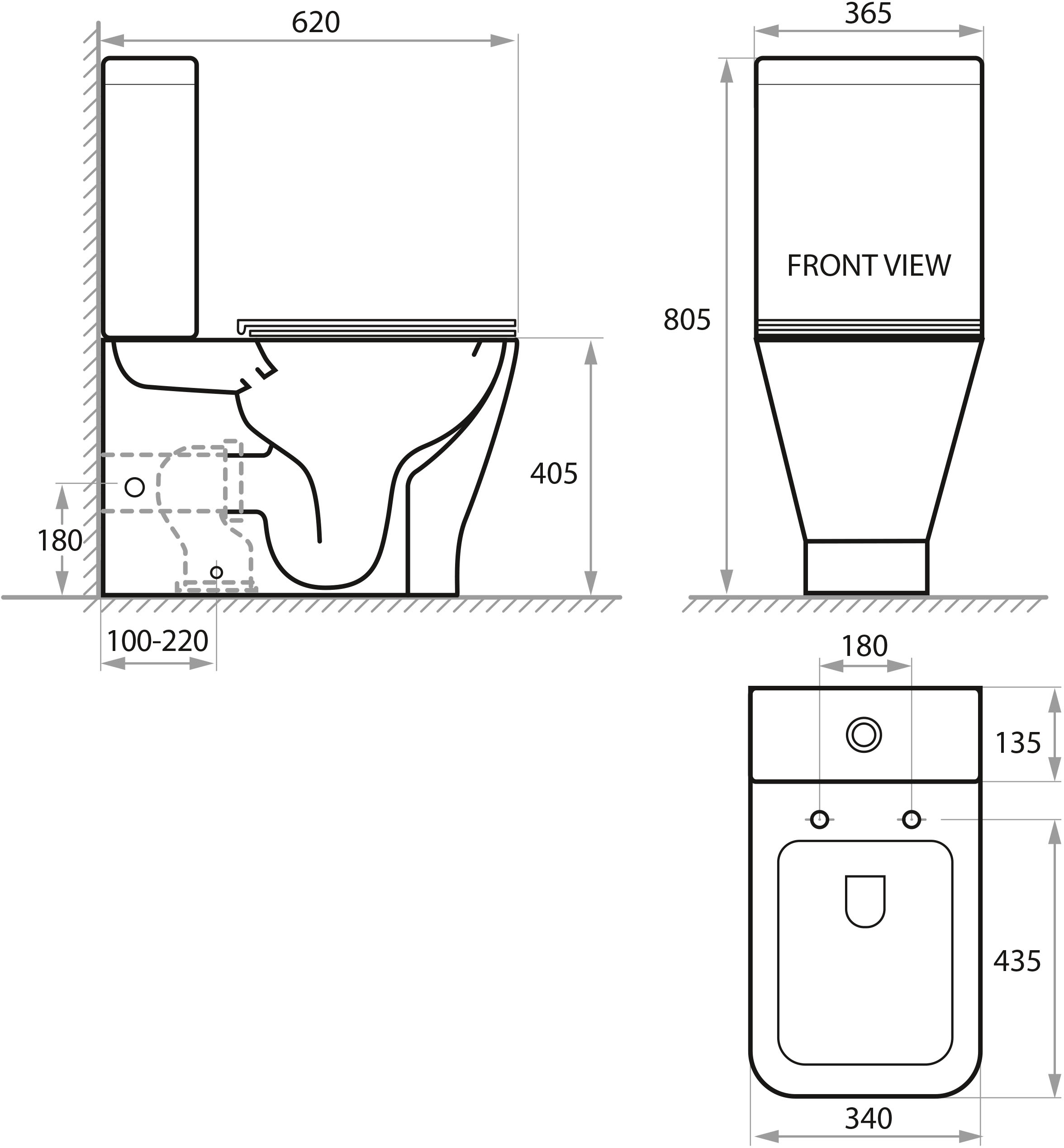 Koller Pool Trend Smart Tornado 3.0 (1886570199) Габаритні розміри