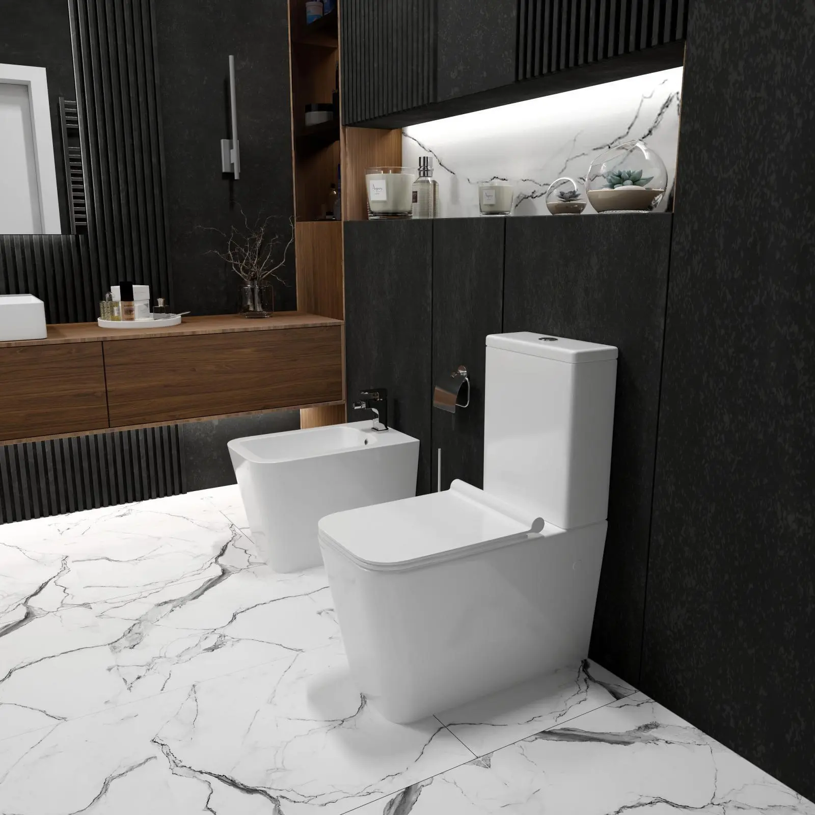 Унітаз-компакт Koller Pool Kvadro (1810550199) ціна 7871 грн - фотографія 2