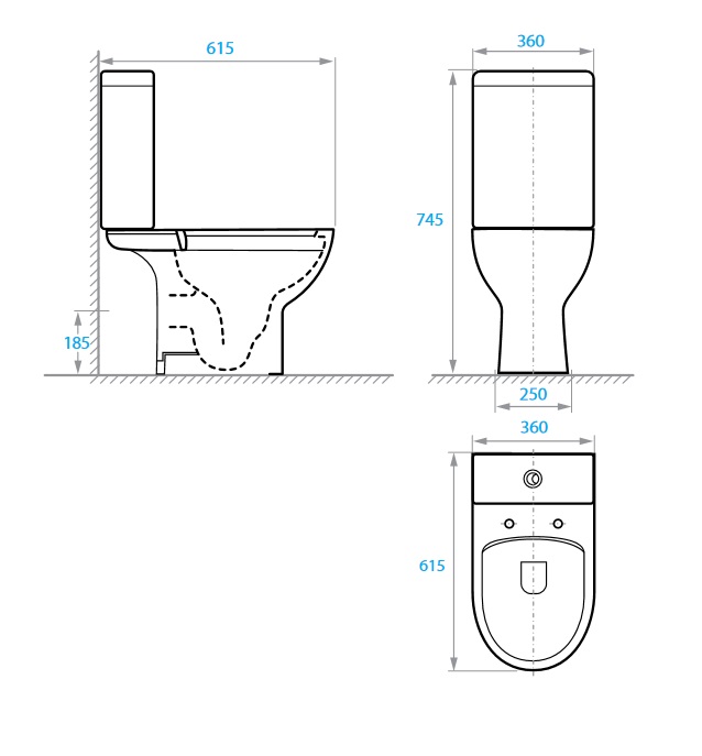 Koller Pool Edge New (1856550199) Габаритні розміри
