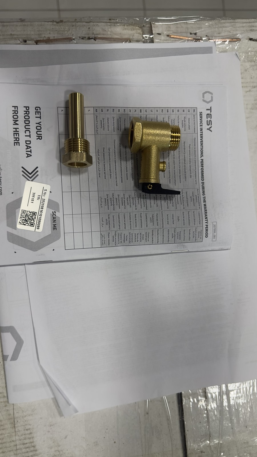 Комбинированный водонагреватель Tesy GCVSL 1504420 B11 TSRP (Уценка) характеристики - фотография 7