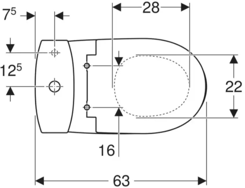 Kolo Status 2397050UA Габаритні розміри