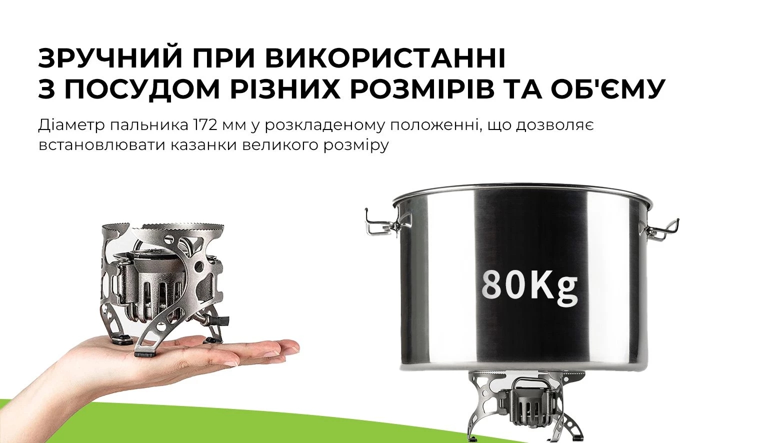 огляд товару Пальник мультипаливний BRS 8A (BRS-8A) - фотографія 12