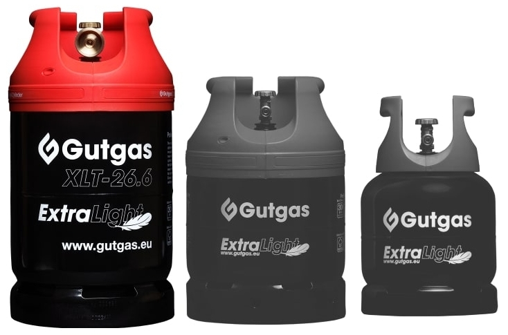Газовый баллон Gutgas ExtraLight XLT-26.6 (GAXL2622) характеристики - фотография 7
