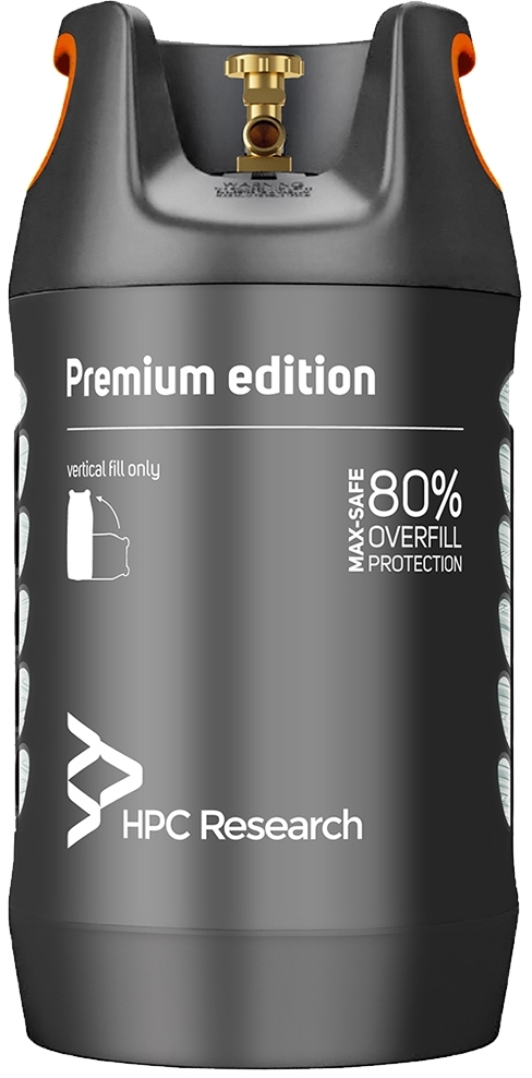 Газовий балон HPC Research 26,2 л з відсікачем (PR08642)