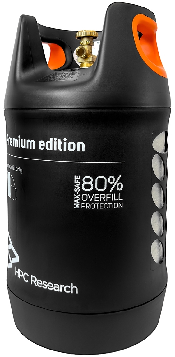 в продажу Газовий балон HPC Research 24,5 л з відсікачем (PR08639) - фото 3