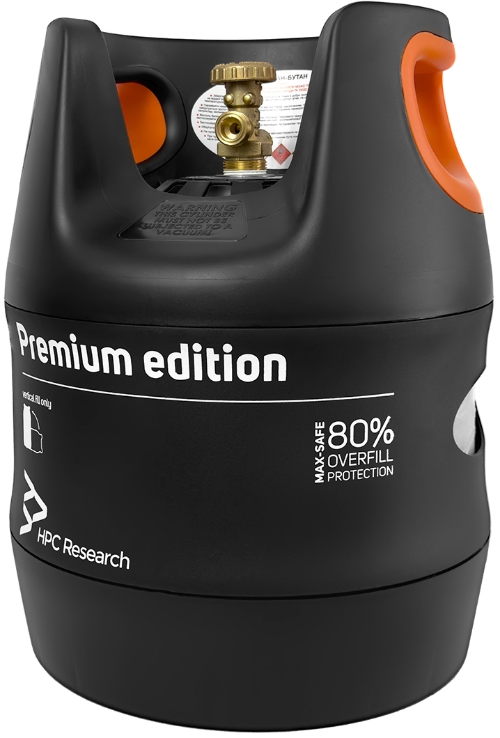 в продаже Газовый баллон HPC Research 12,7 л с отсекателем (PR08635) - фото 3