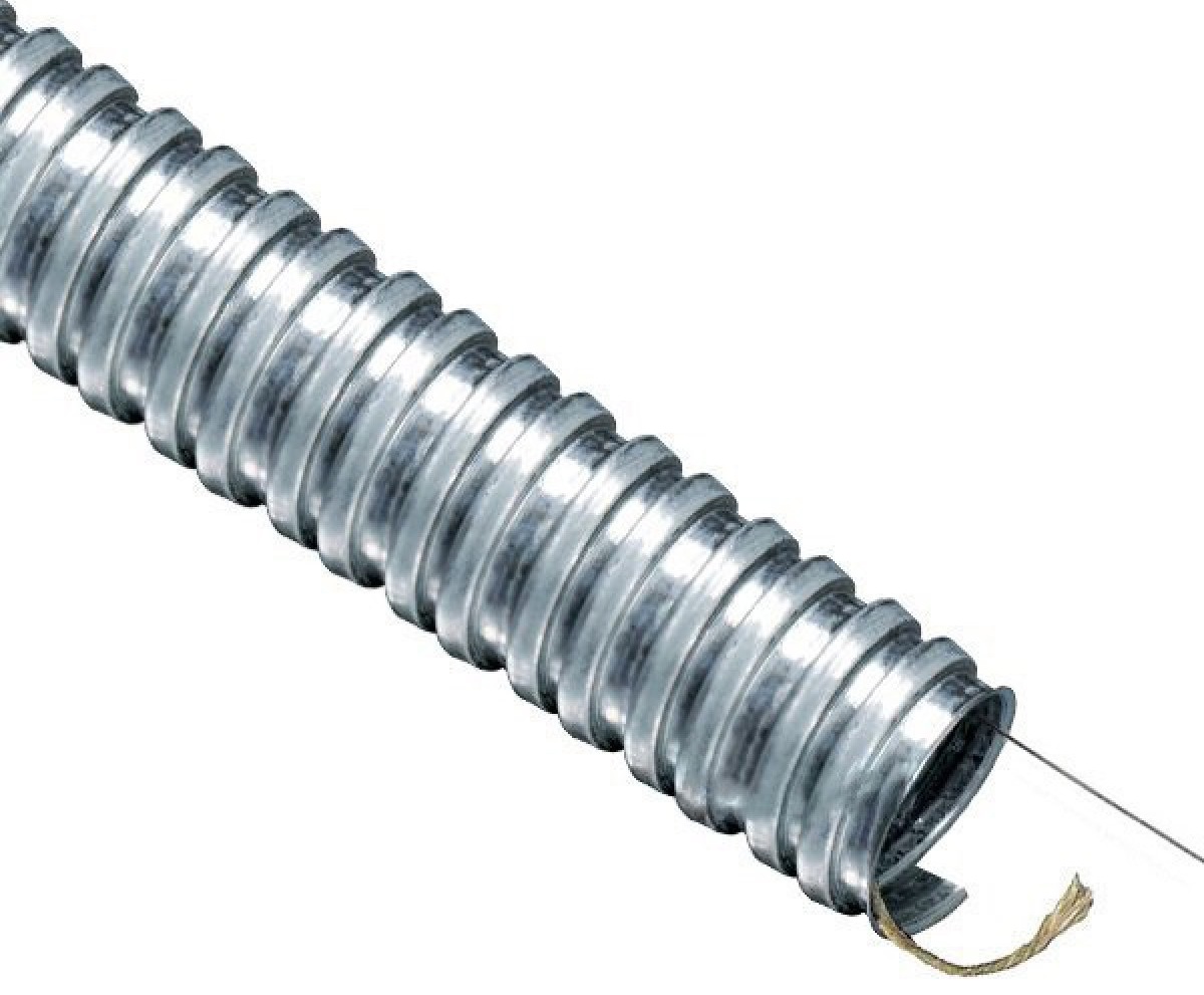 Металорукав з протяжкою ТМ 220 РЗ-ЦХ, D26 мм, 25 м ціна 81 грн - фотографія 2