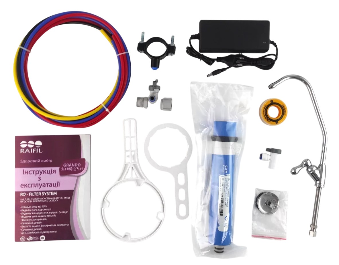 Фільтр для води Raifil Grando 5+ Standart з насосом відгуки - зображення 5