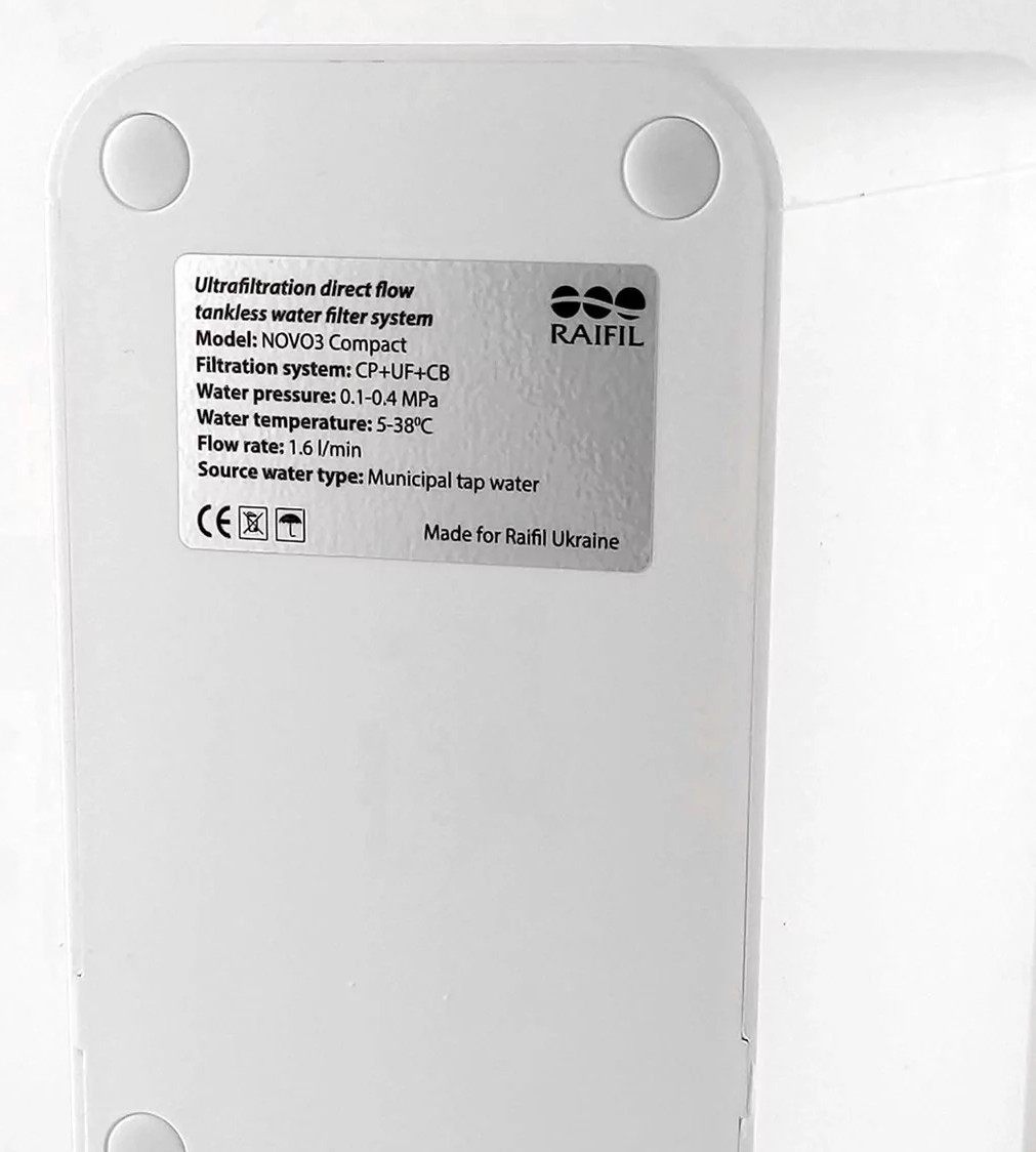 Фильтр для воды Raifil NOVO 3 Compact отзывы - изображения 5