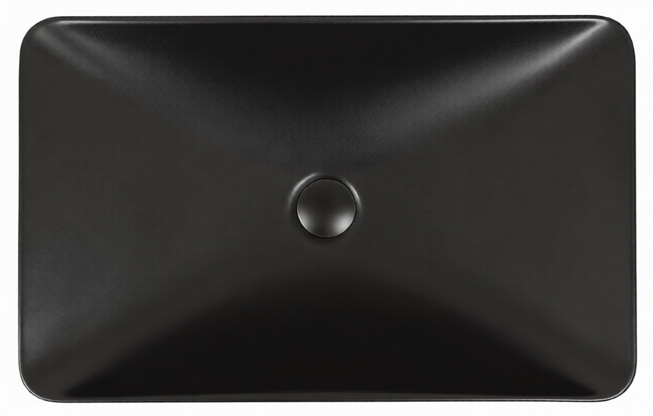 Раковина Isvea SistemaY Clear 60x37,7 (10SY50060 matt black)