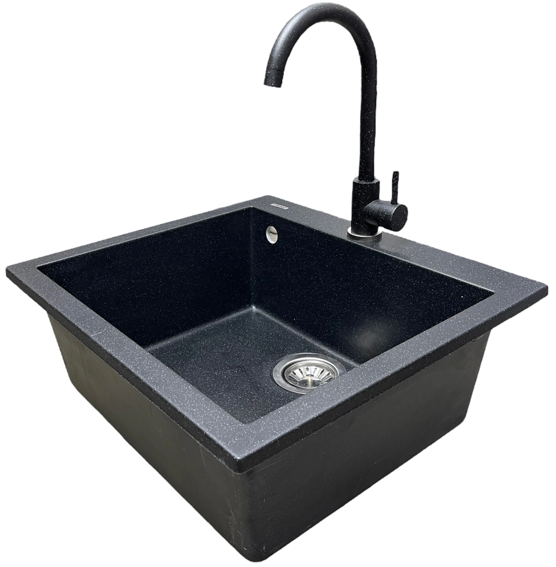 Кухонна мийка Adamant Univer 560x500x200мм чорний (4824296912103)