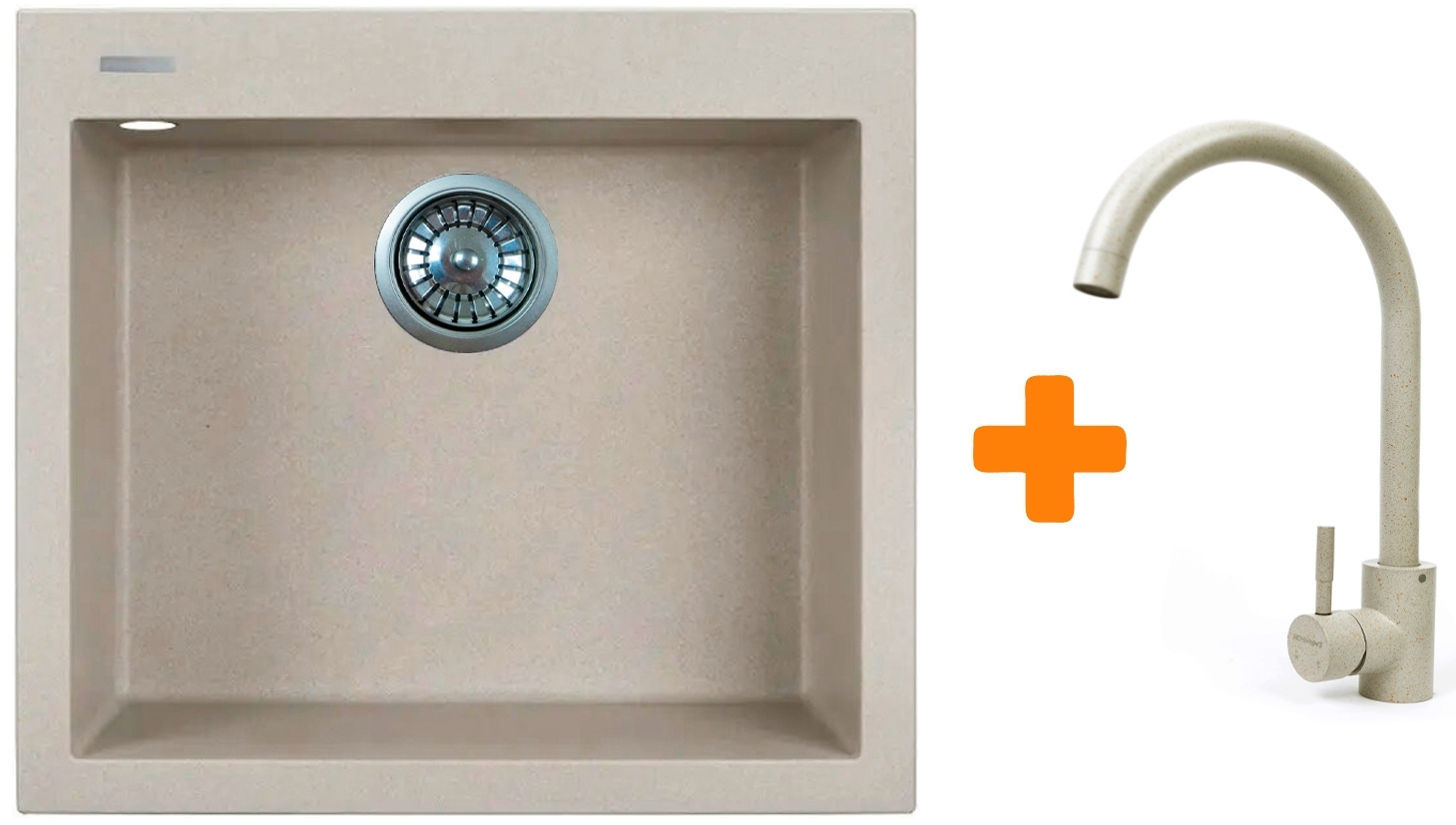 Кухонная мойка Adamant Univer 560x500x200мм avena (4824296912106) цена 5294 грн - фотография 2