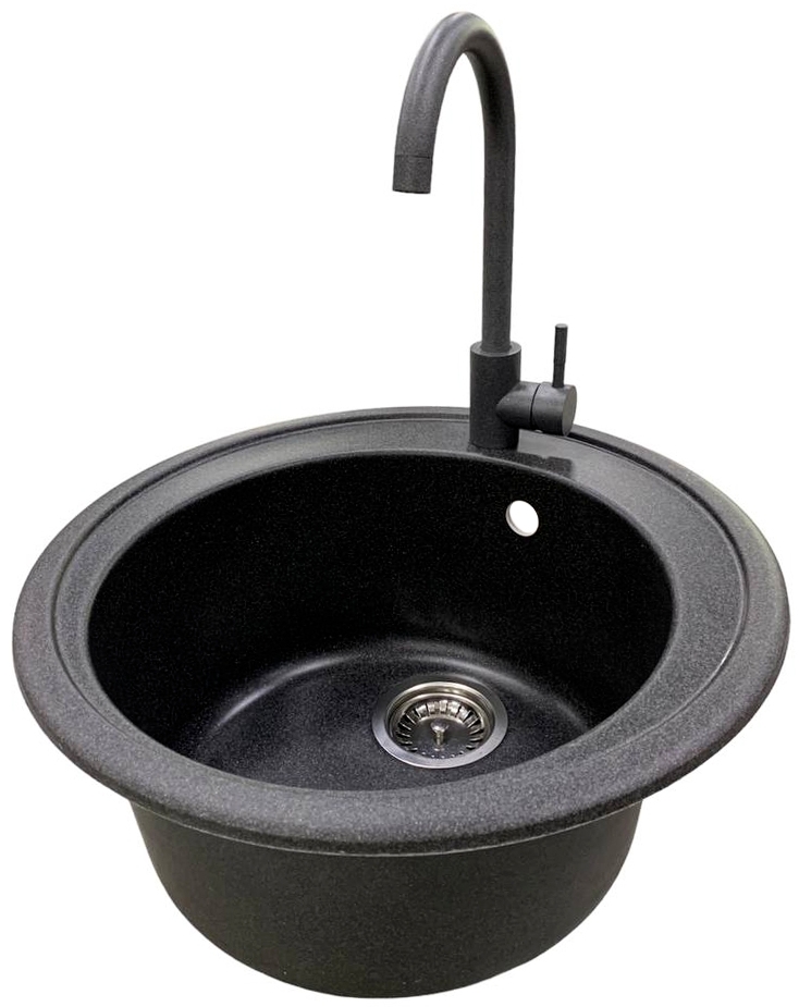 в продаже Кухонная мойка Adamant Sun 510x200мм графит (4824296910113) - фото 3