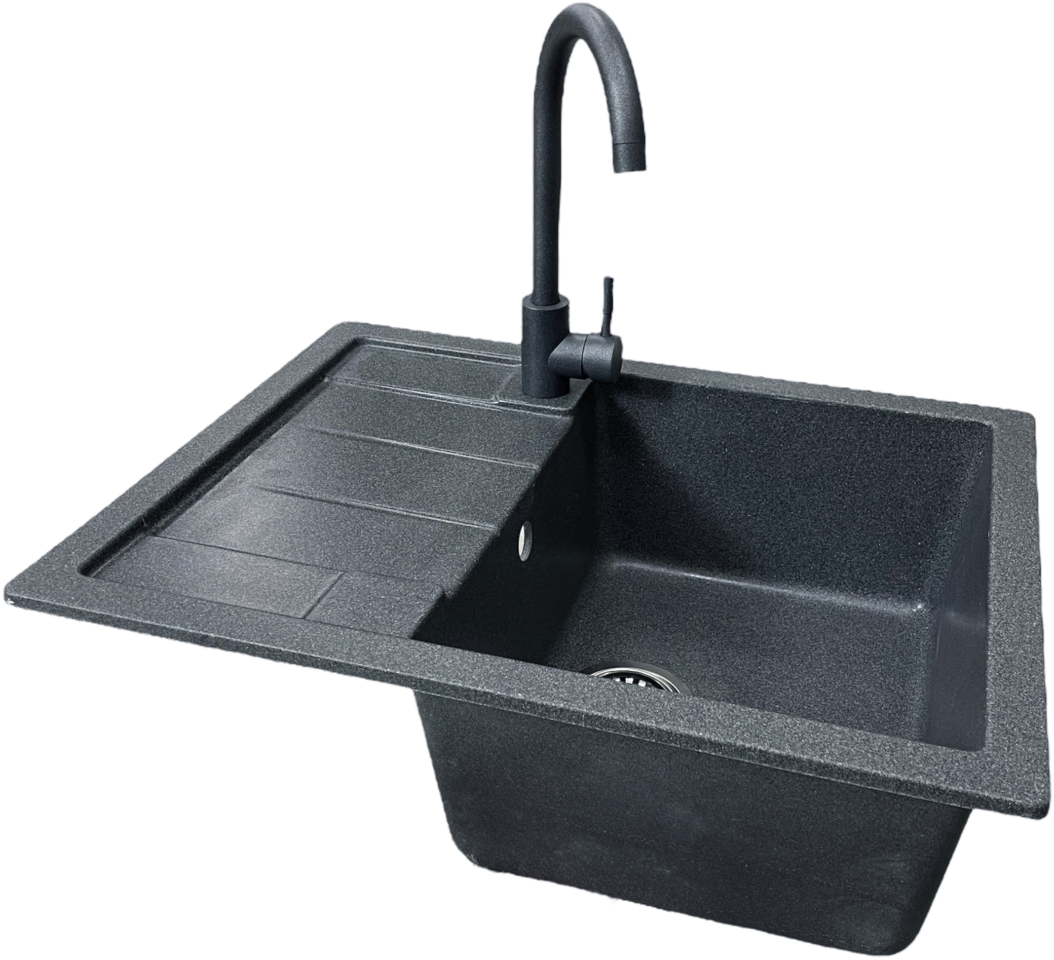 Кухонная мойка Adamant Anila 645x495x200мм графит (182496900313)