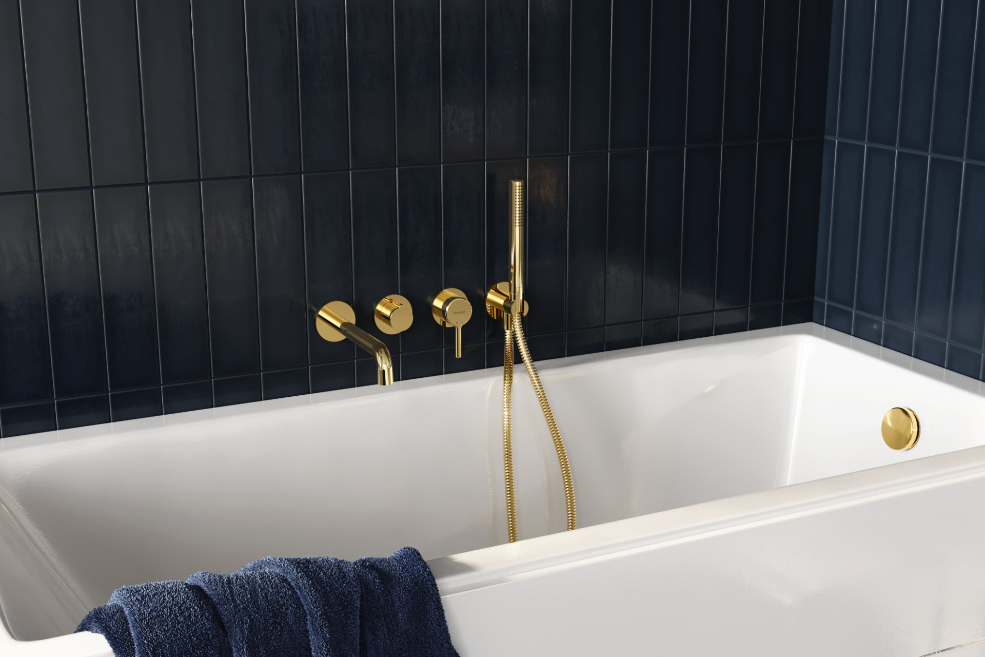 Душова система Excellent Delta Pi, золото (AREX.1244.K.02GL) ціна 41440 грн - фотографія 2