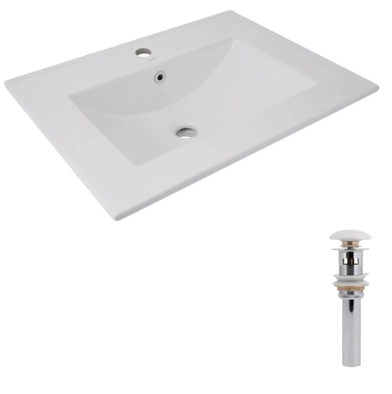 Раковина Q-Tap Albatross + Pop-up PU02 QT01113060CW148473