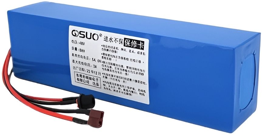 Аккумулятор QiSuo 48V 8A Li-ion 18650, DC 5.5x2.1 мама + T-2HQ мама (QS-4808)