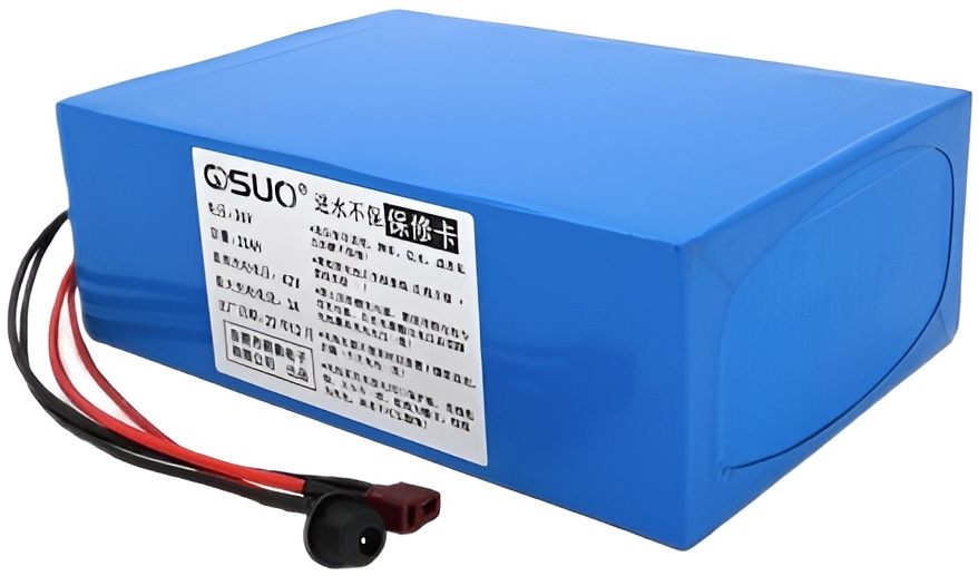 Аккумулятор QiSuo 36V 20A Li-ion 18650, DC 5.5x2.1 мама + T-2HQ мама (QS-3620)