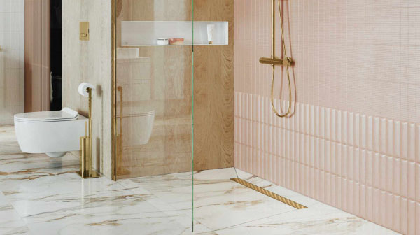 в продажу Трап для душу Excellent Stilio 60 см золото (INEX.1515.600.R.GL) - фото 3