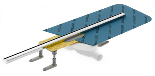 Трап для душа Excellent Stilio Slim 70 см нержавеющая сталь (INEX.1525.K.B01.700.R.SNP)