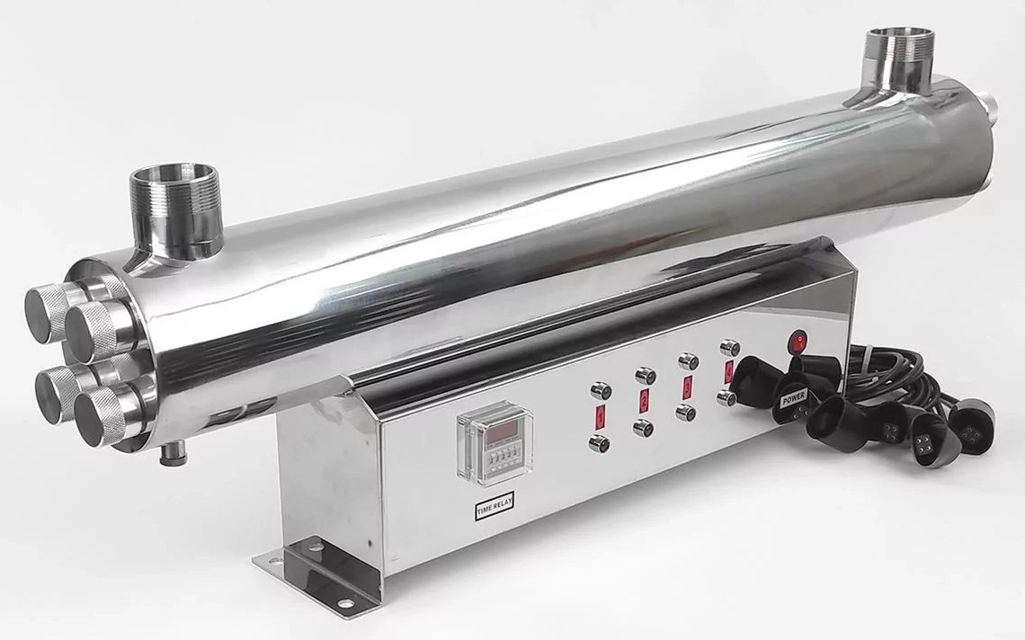 Ультрафиолетовый обеззараживатель Raifil UV-48 GPM цена 35364 грн - фотография 2