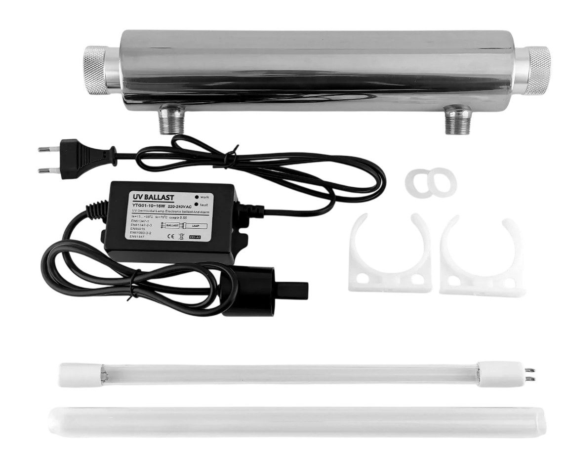 Ультрафіолетовий знезаражувач Raifil UV 2 GPM 16W