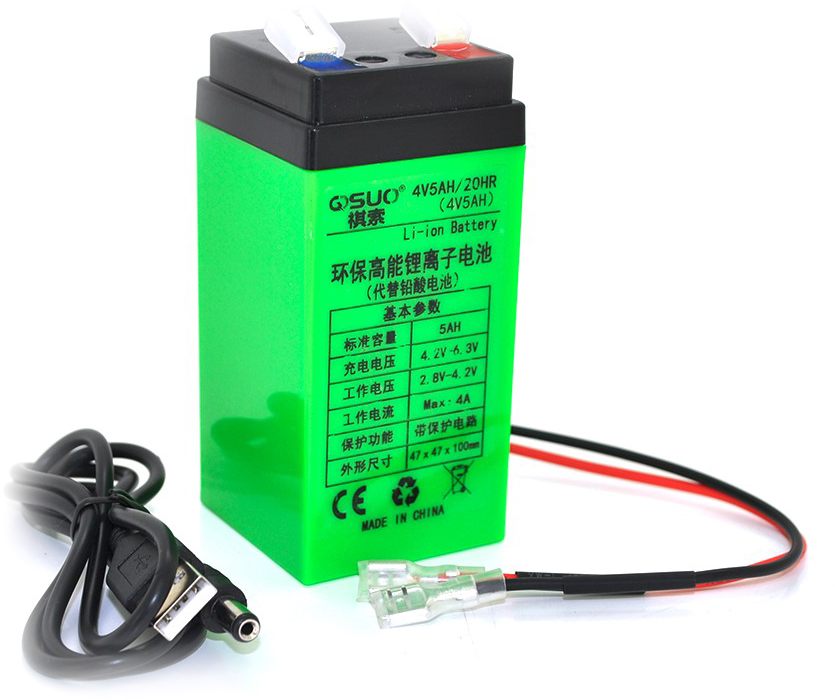 Акумулятор QiSuo 4V 5A Li-ion 18650 (QS-405)