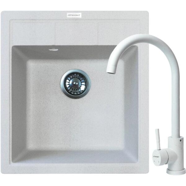 Кухонна мийка Adamant Brick 460x515x200мм old stone (4824296209210)