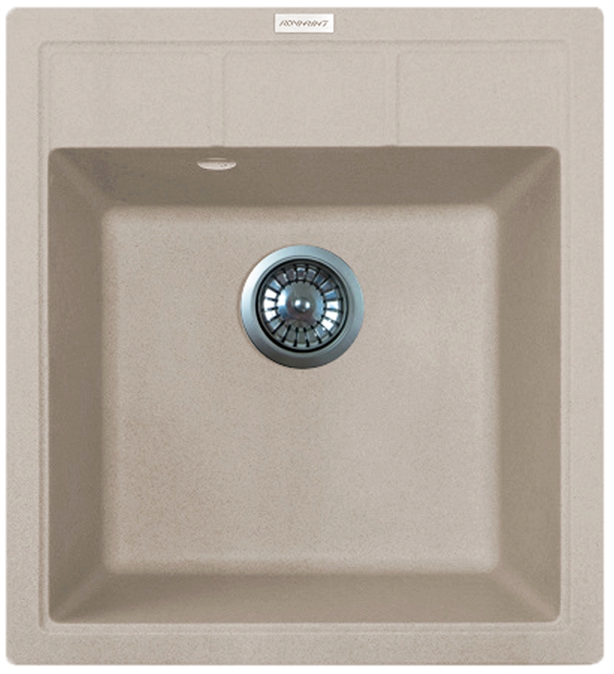в продажу Кухонна мийка Adamant Brick 460x515x200мм avena (4824296209706) - фото 3