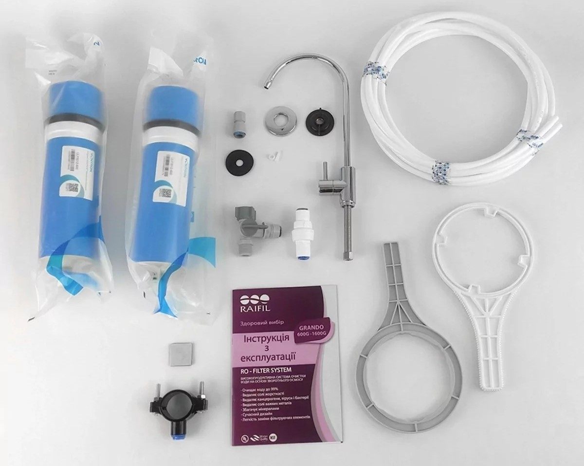 Фільтр для води Raifil 800-G 20“ Slim характеристики - фотографія 7