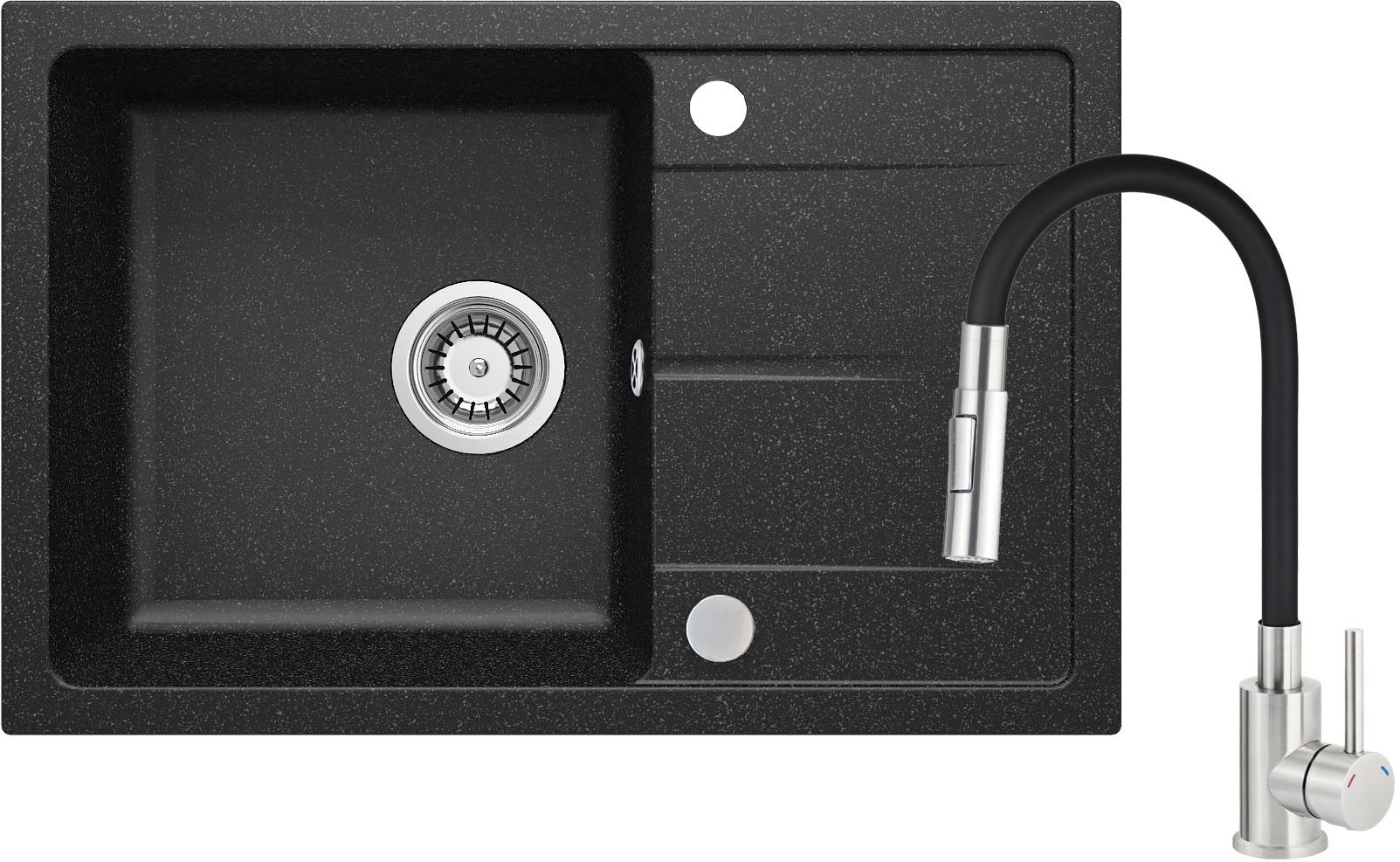 Deante Leda ZRD_2113 + змішувач BOC_B740 (ZRDG2113)