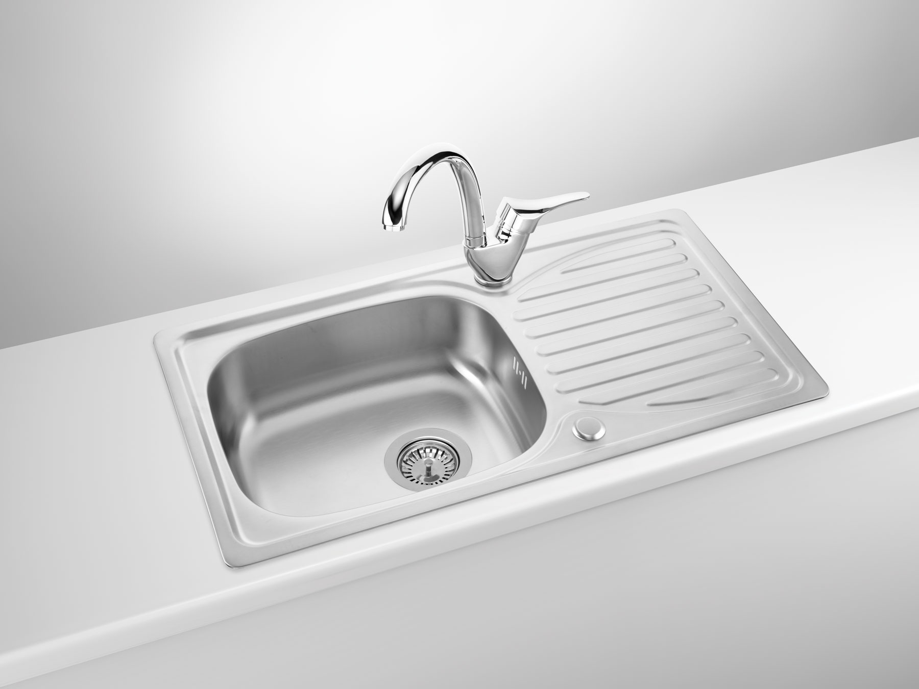 Кухонний комплект Deante Doppio ZEN_0113 + змішувач BYU_060M (ZENA0113) ціна 3599 грн - фотографія 2