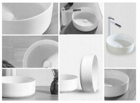 Раковина Rea Sami 36x36 white (REA-U1891) ціна 3105 грн - фотографія 2