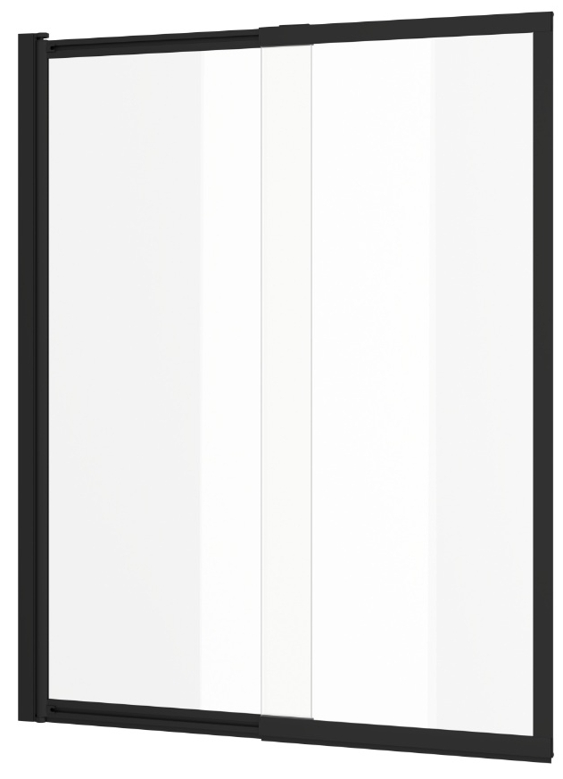 Шторка для ванны Excellent Liner 110x140 см черная (KAEX.2930.1100.LP) цена 26208 грн - фотография 2