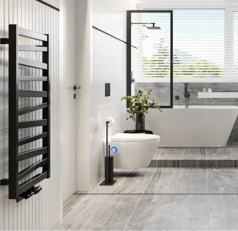 Шторка для ванны Excellent Fabrika 73x145 см чорная матовая (KAEX.4030.730.LP) цена 21728 грн - фотография 2